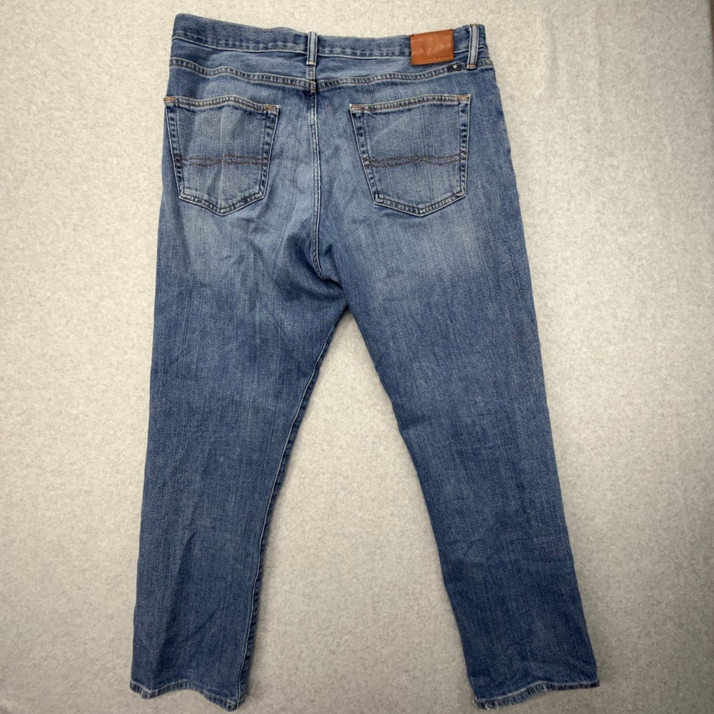Lucky Brand 410 Athletic Fit Mens Jeans 36x30 Medium Wash Blue Tapered Leg Denim - Picture 9 of 10